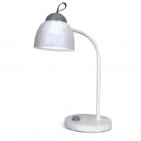 Adjustable LED Desk Lamp Rechargeable Portable Table Light with Flexible Gooseneck, Rotary Switch, Carry Hook 20.1” Study & Reading Lamp for Bedroom, Office, Dorm